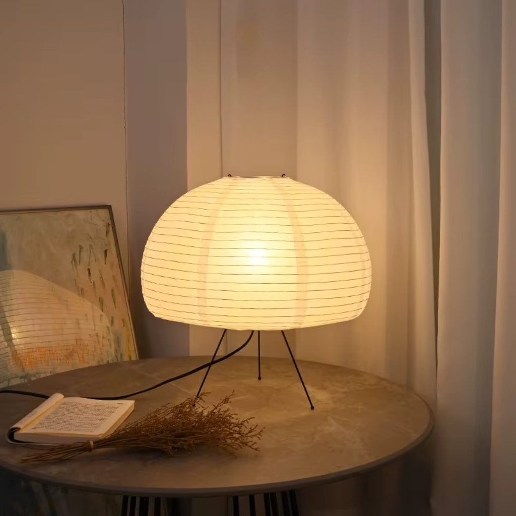 The Nogara Rice Paper Floor Lamp