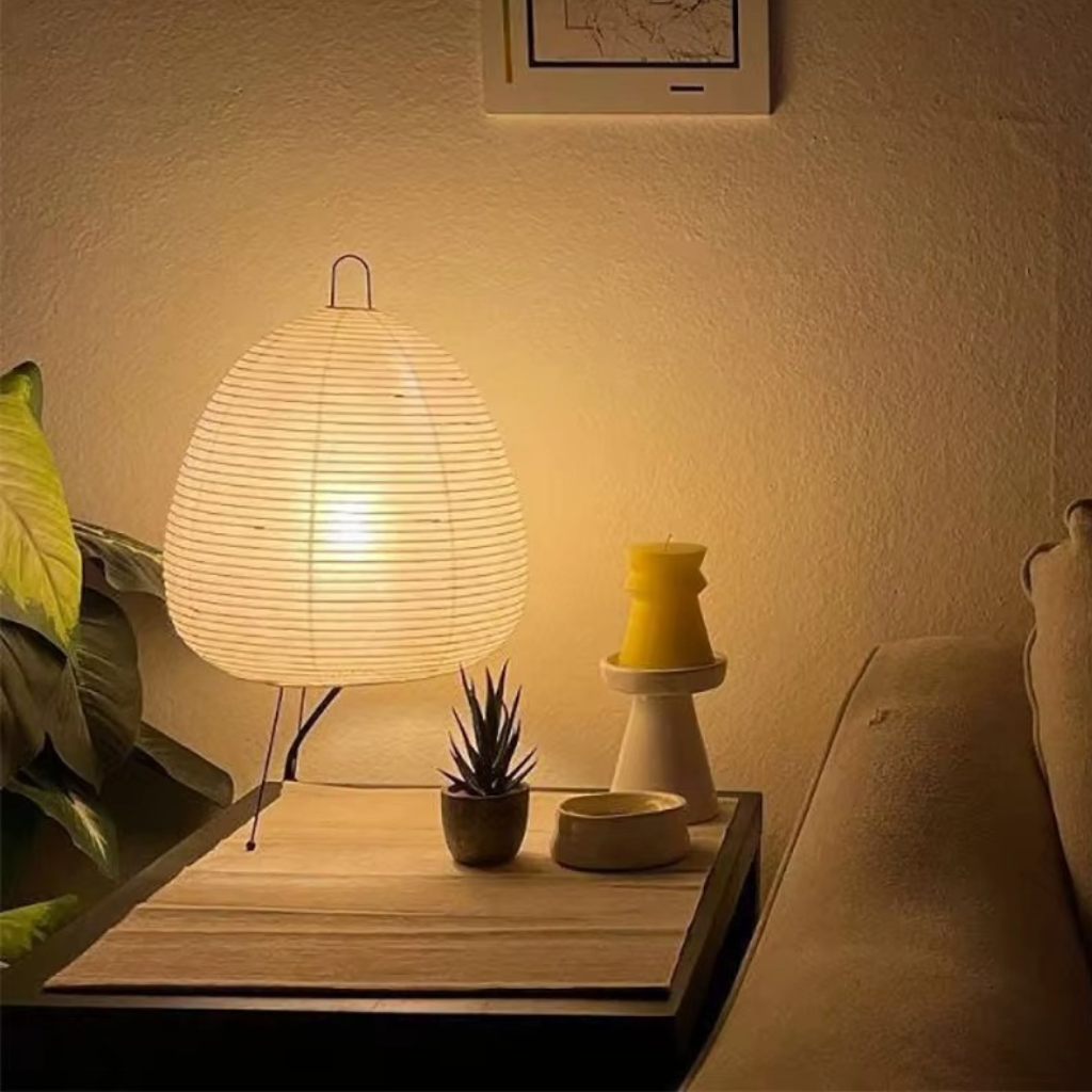 The Nogara Rice Paper Floor Lamp