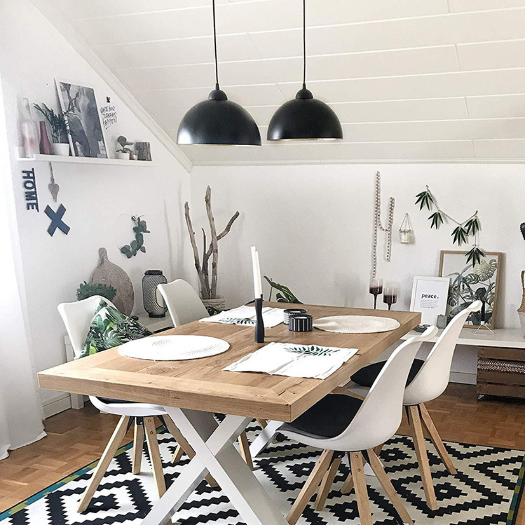 The Noirva Nordic Industrial Styled Pendant Light