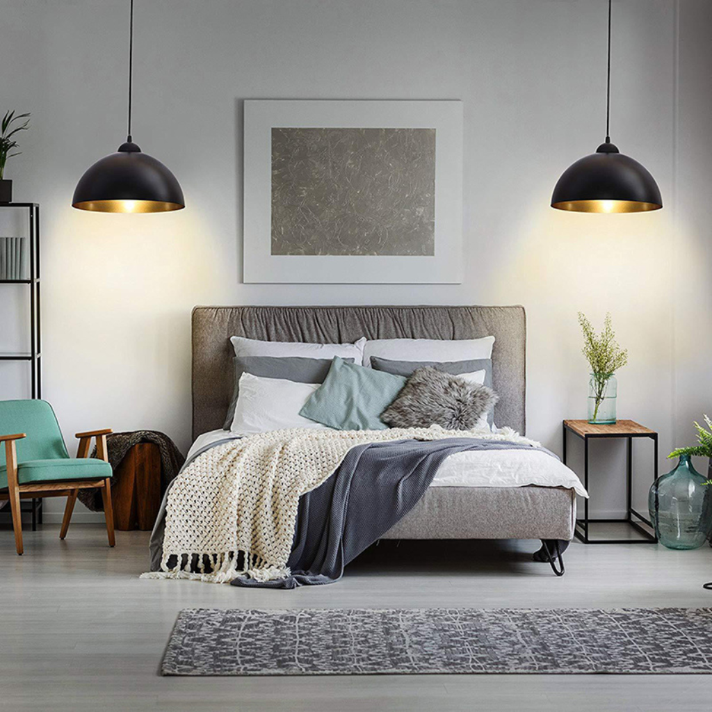 The Noirva Nordic Industrial Styled Pendant Light