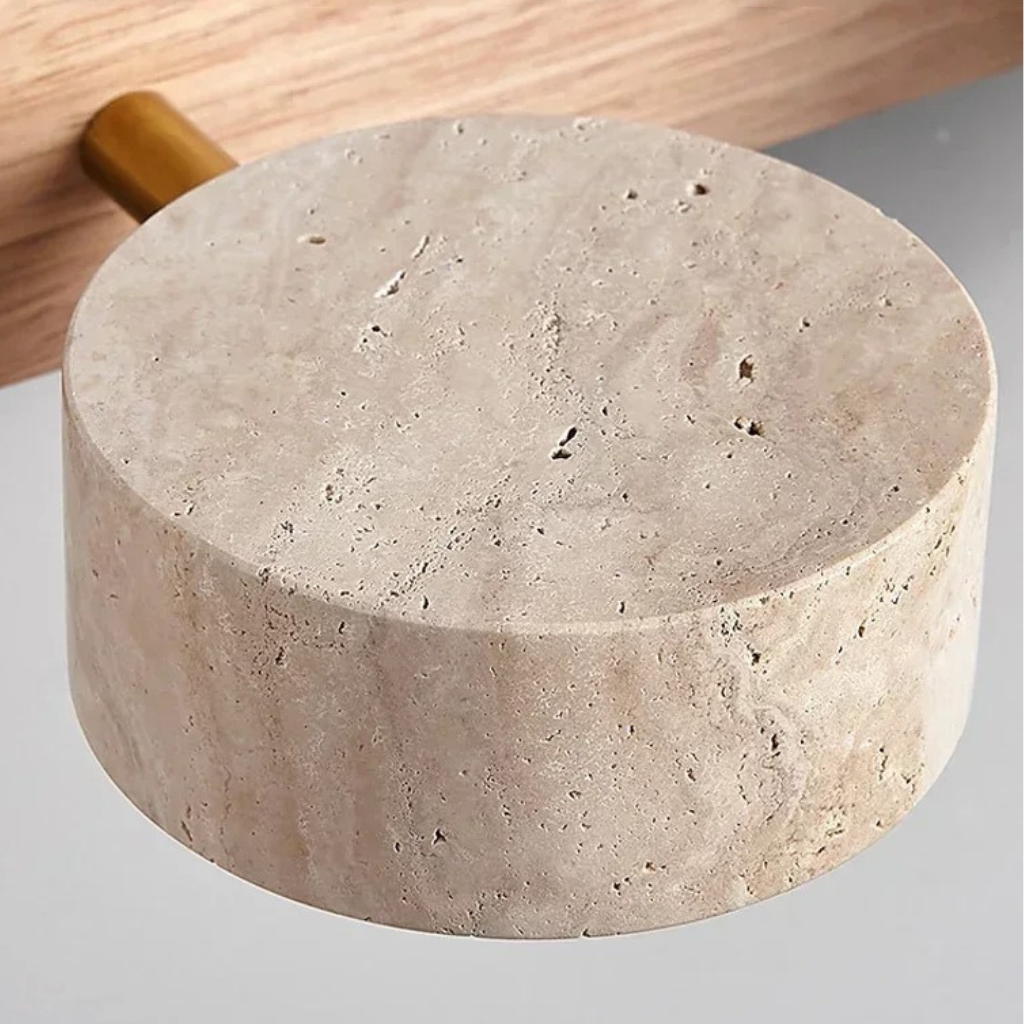 The Wabielle Japanese Round LED Wall Light
