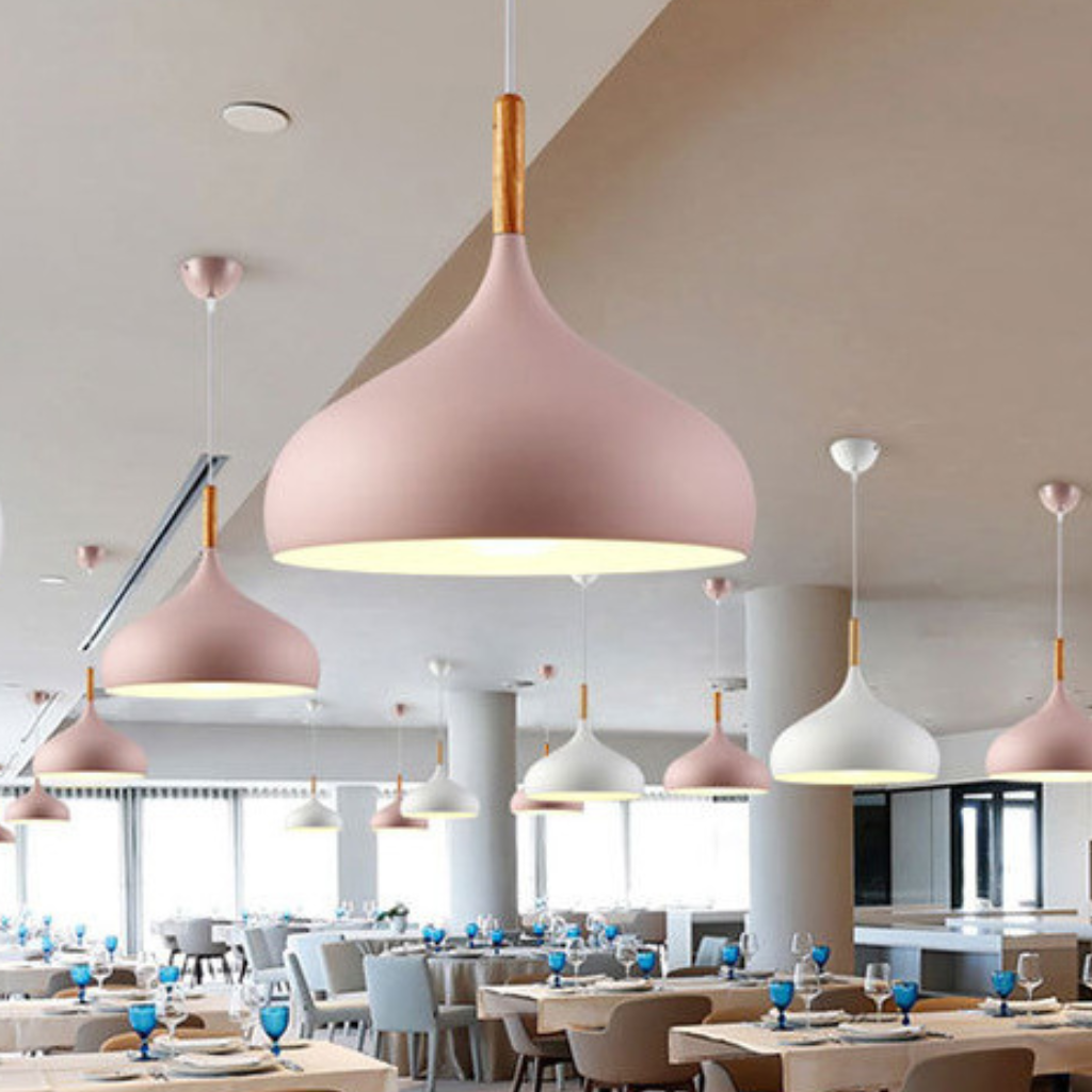 The Nordelle Nordic Coloured LED Pendant Light