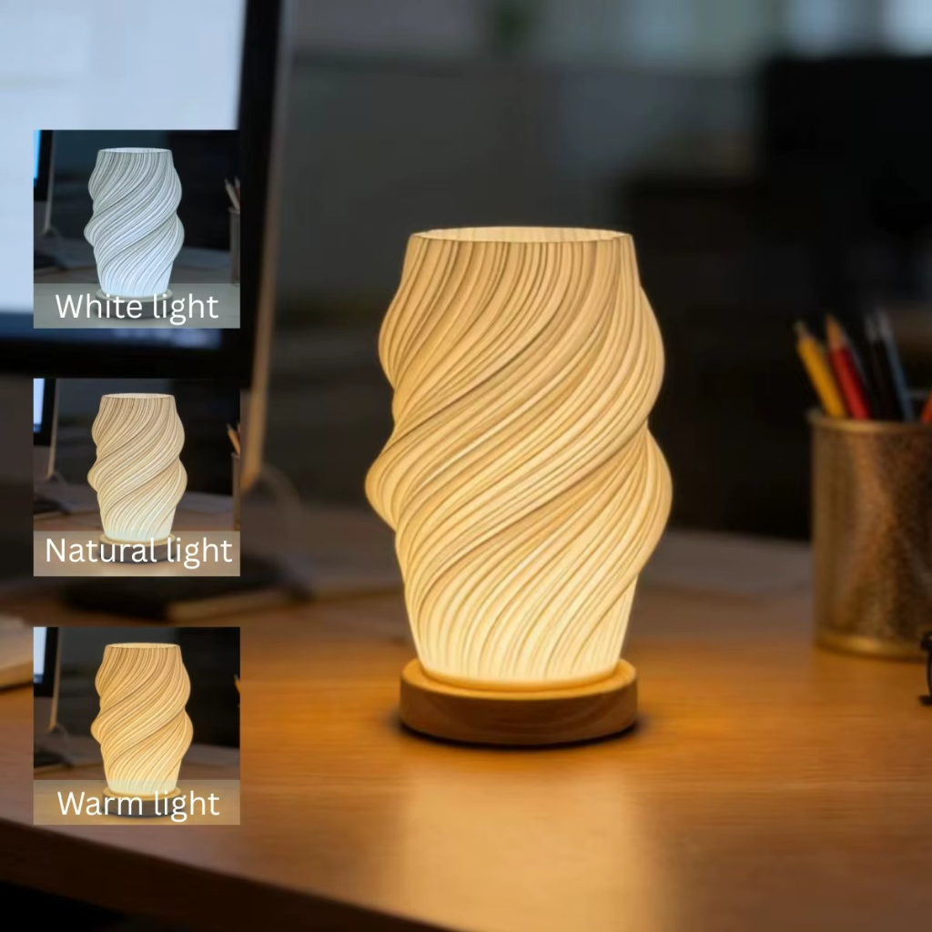 The Nordica Tri Colour USB LED Desk Lamp