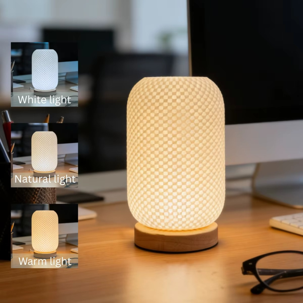 The Nordica Tri Colour USB LED Desk Lamp