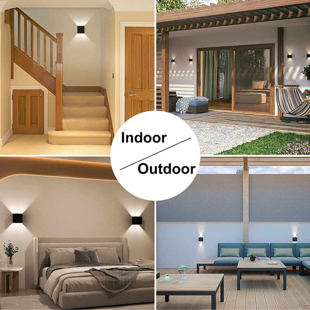 The Nordiva Nordic Waterproof LED Wall Lamp