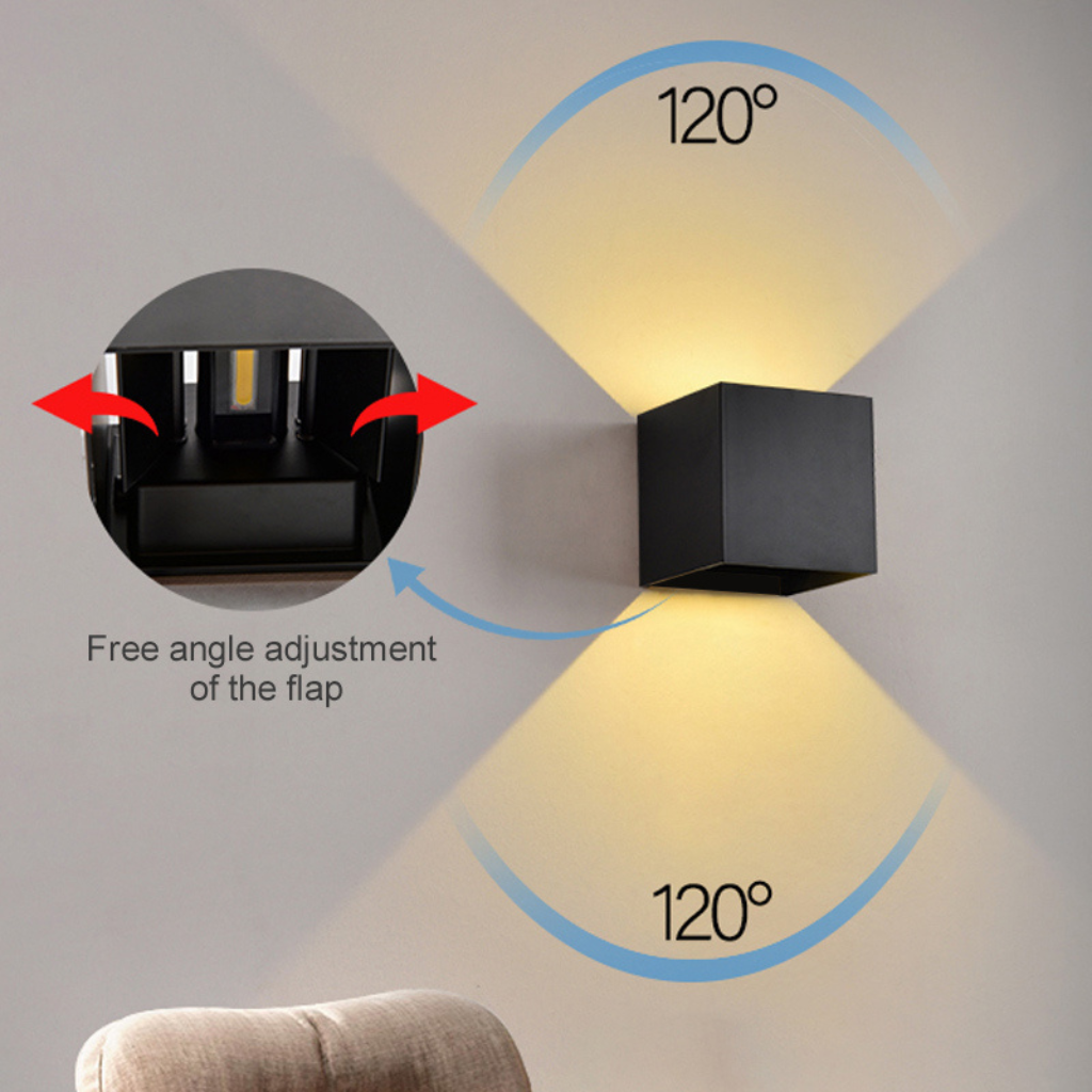 The Nordiva Nordic Waterproof LED Wall Lamp
