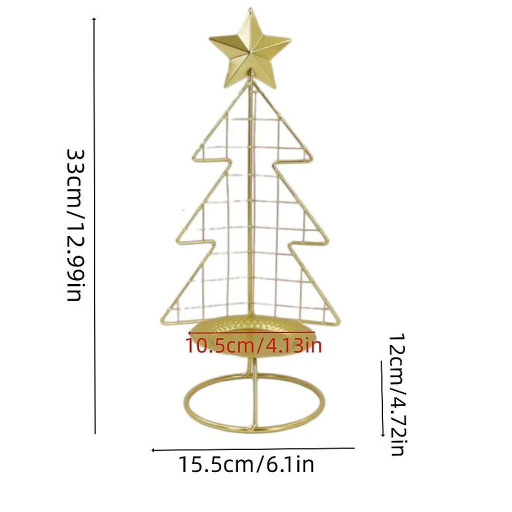 The Norvene Festive Christmas Candle Holder