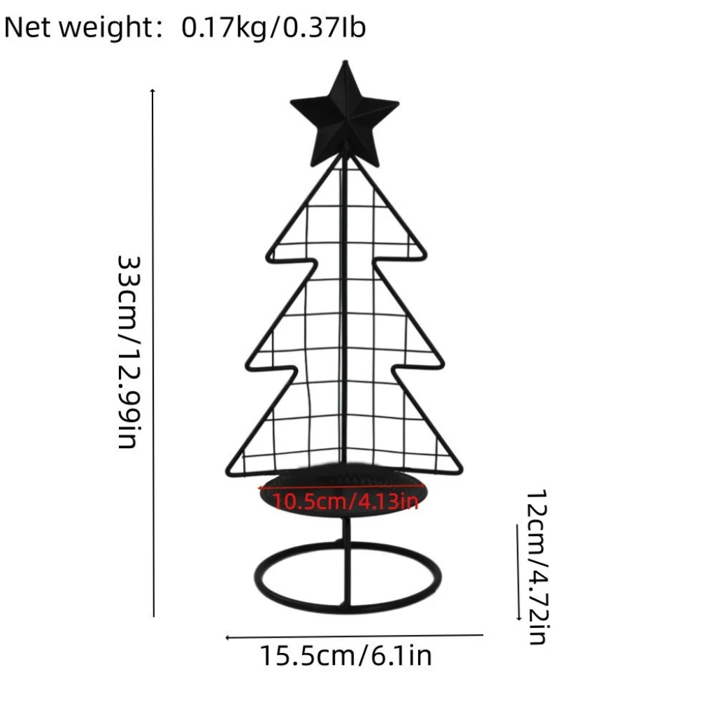 The Norvene Festive Christmas Candle Holder