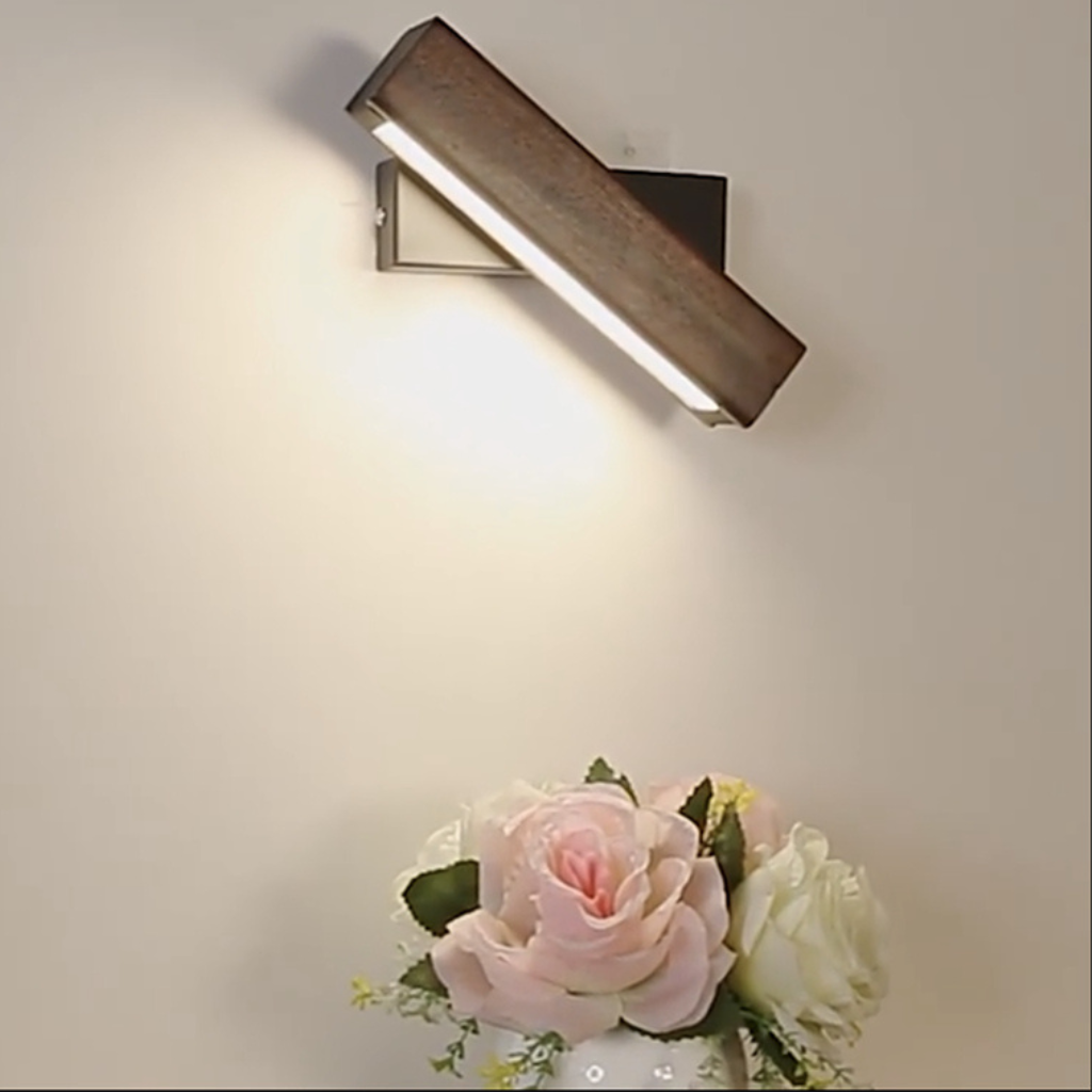 The Norwood Nordic Wooden Wall Light