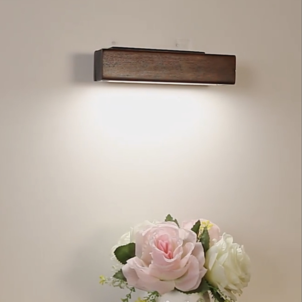 The Norwood Nordic Wooden Wall Light
