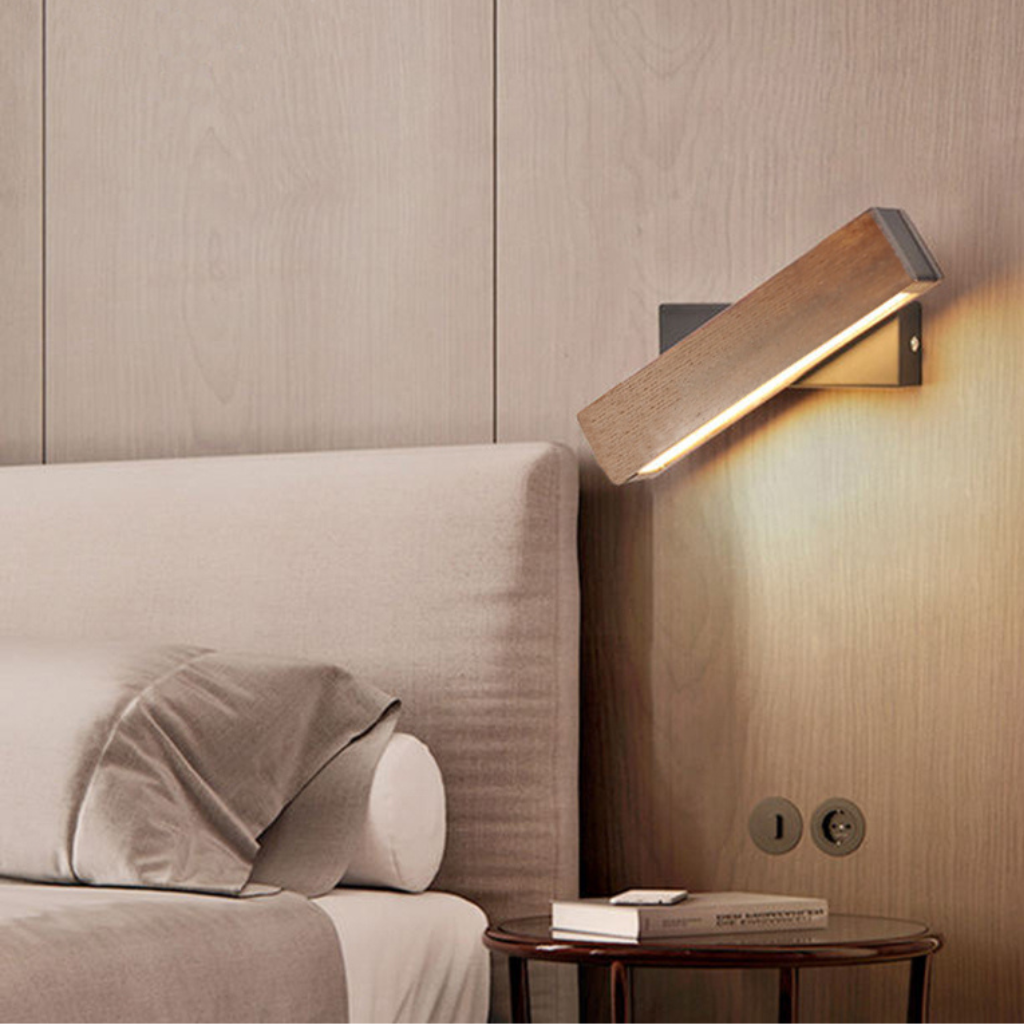 The Norwood Nordic Wooden Wall Light