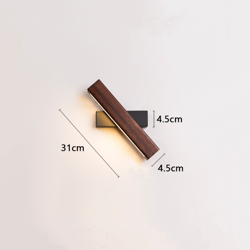 The Norwood Nordic Wooden Wall Light