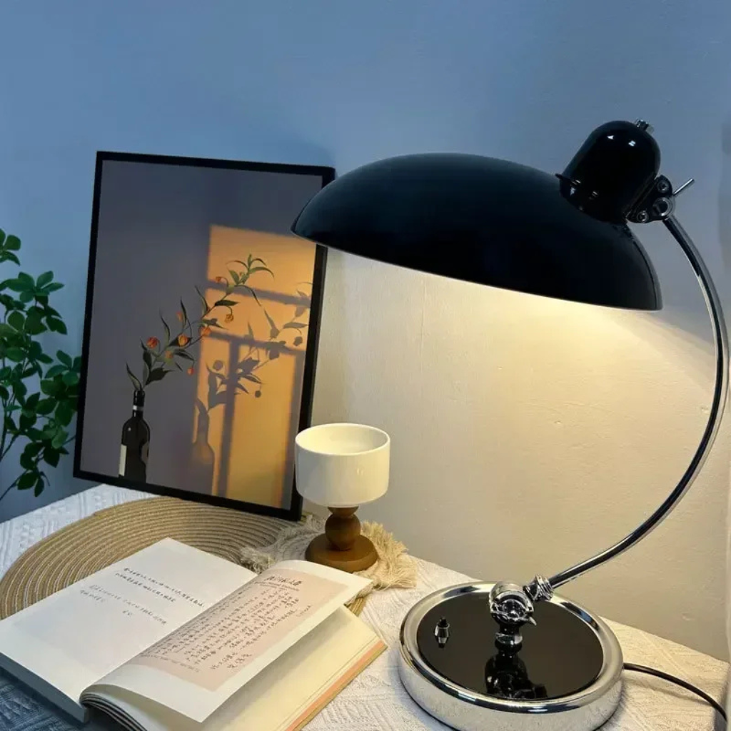 The Novrix Adjustable Bauhaus Table Lamp