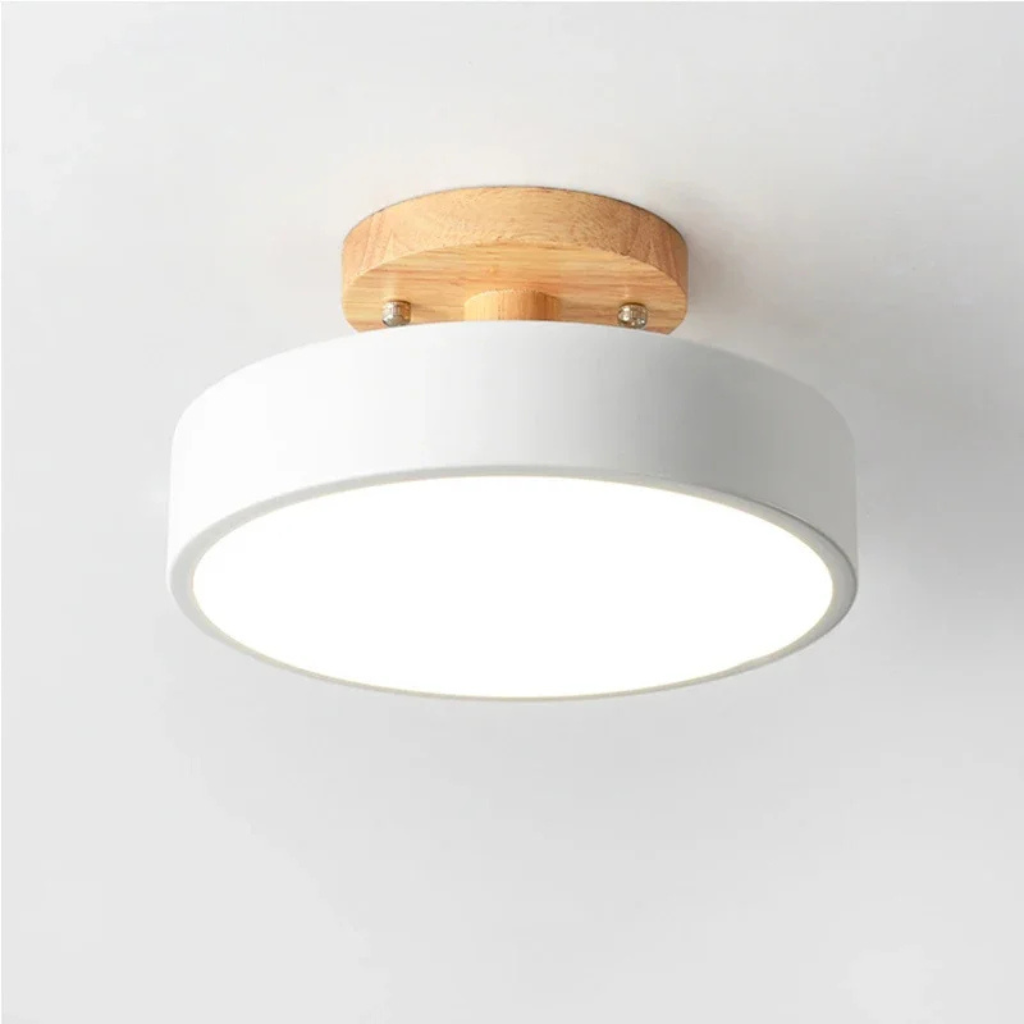 The Oakmere Nordic Round Ceiling Light