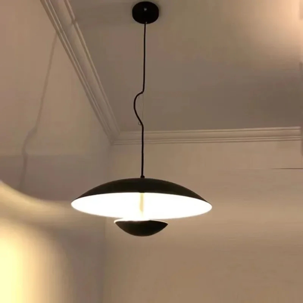 The Oakmere Nordic Wood Grain LED Pendant Light
