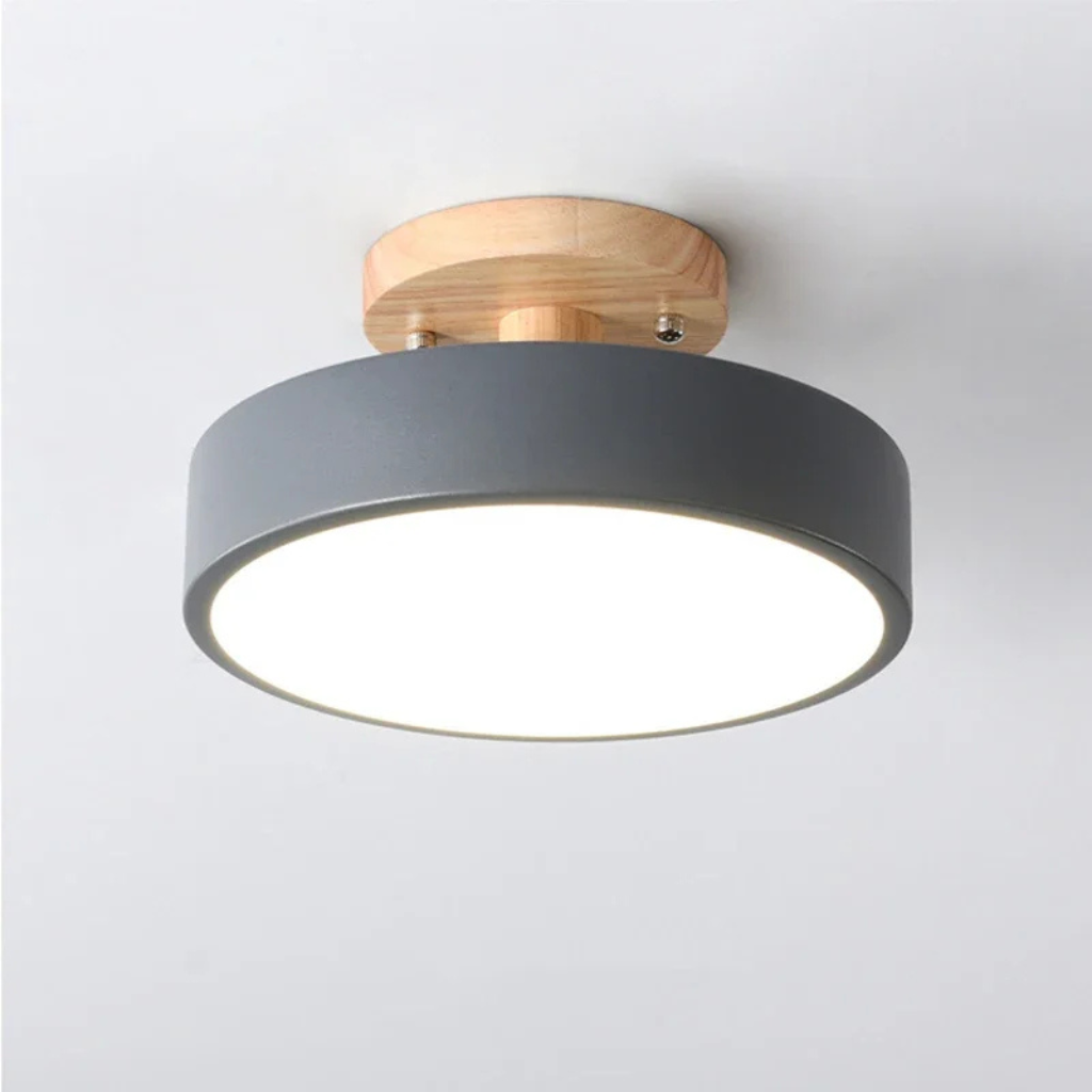 The Oakmere Nordic Round Ceiling Light