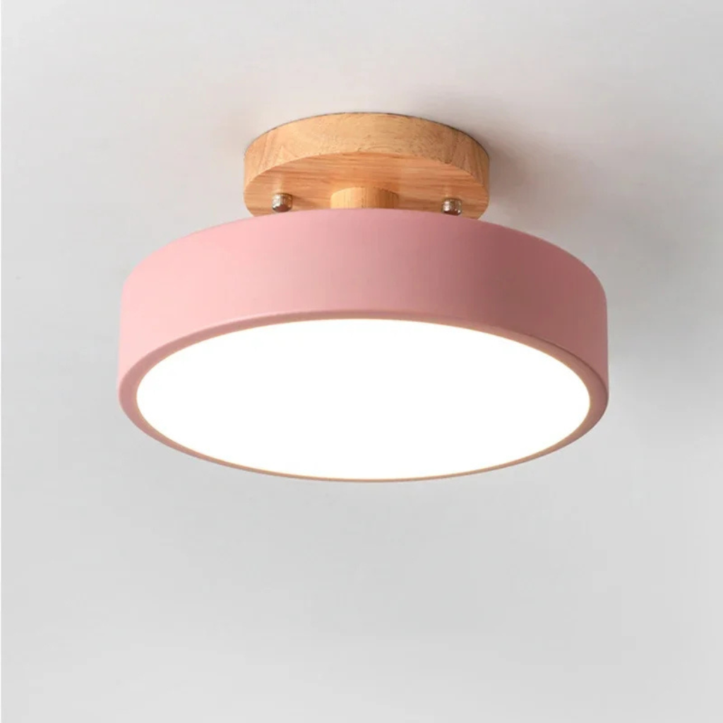 The Oakmere Nordic Round Ceiling Light