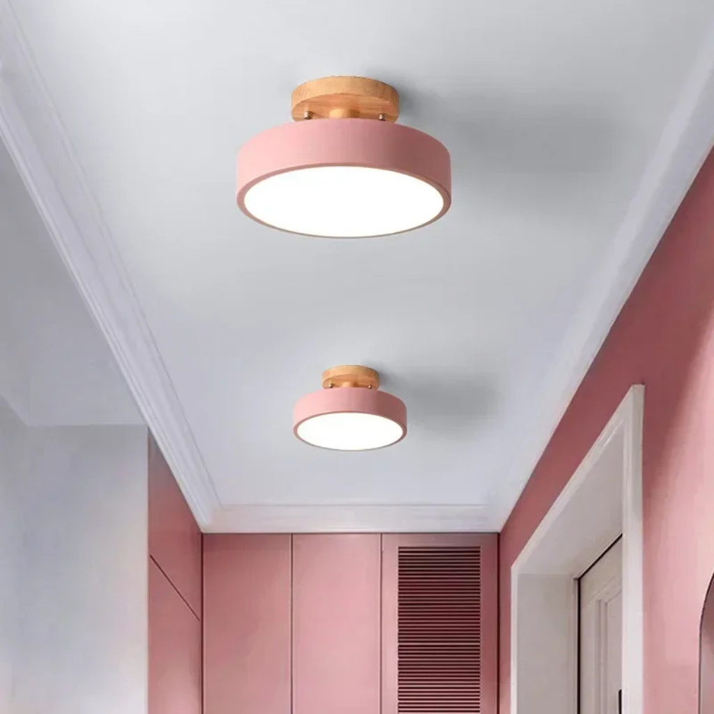 The Oakmere Nordic Round Ceiling Light