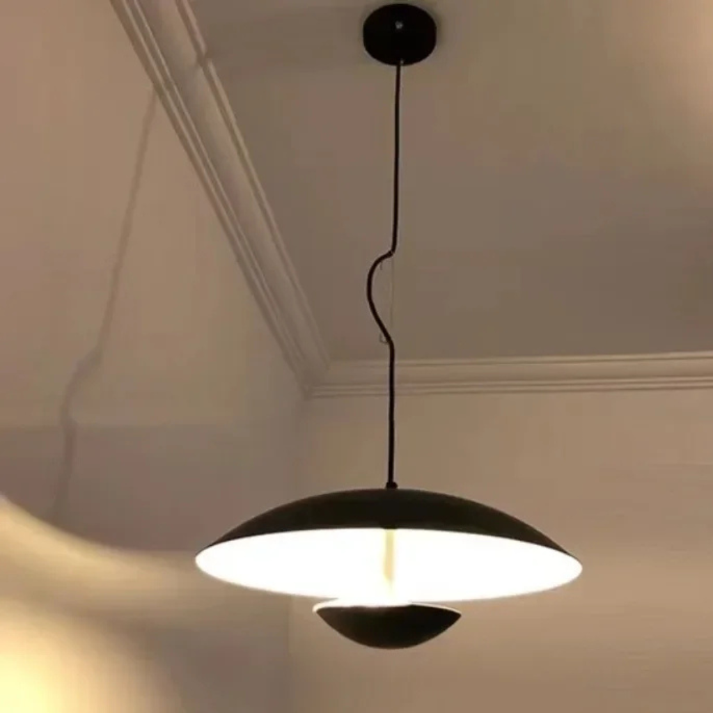 The Oakmere Nordic Wood Grain LED Pendant Light