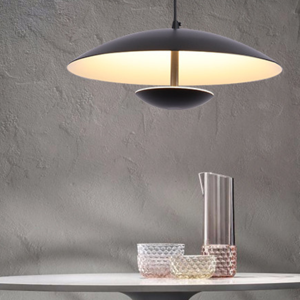 The Oakmere Nordic Wood Grain LED Pendant Light