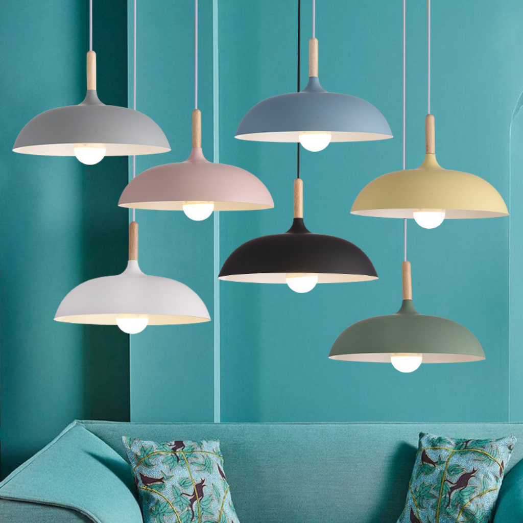 The Oakvelle Nordic Wood Pendant Light