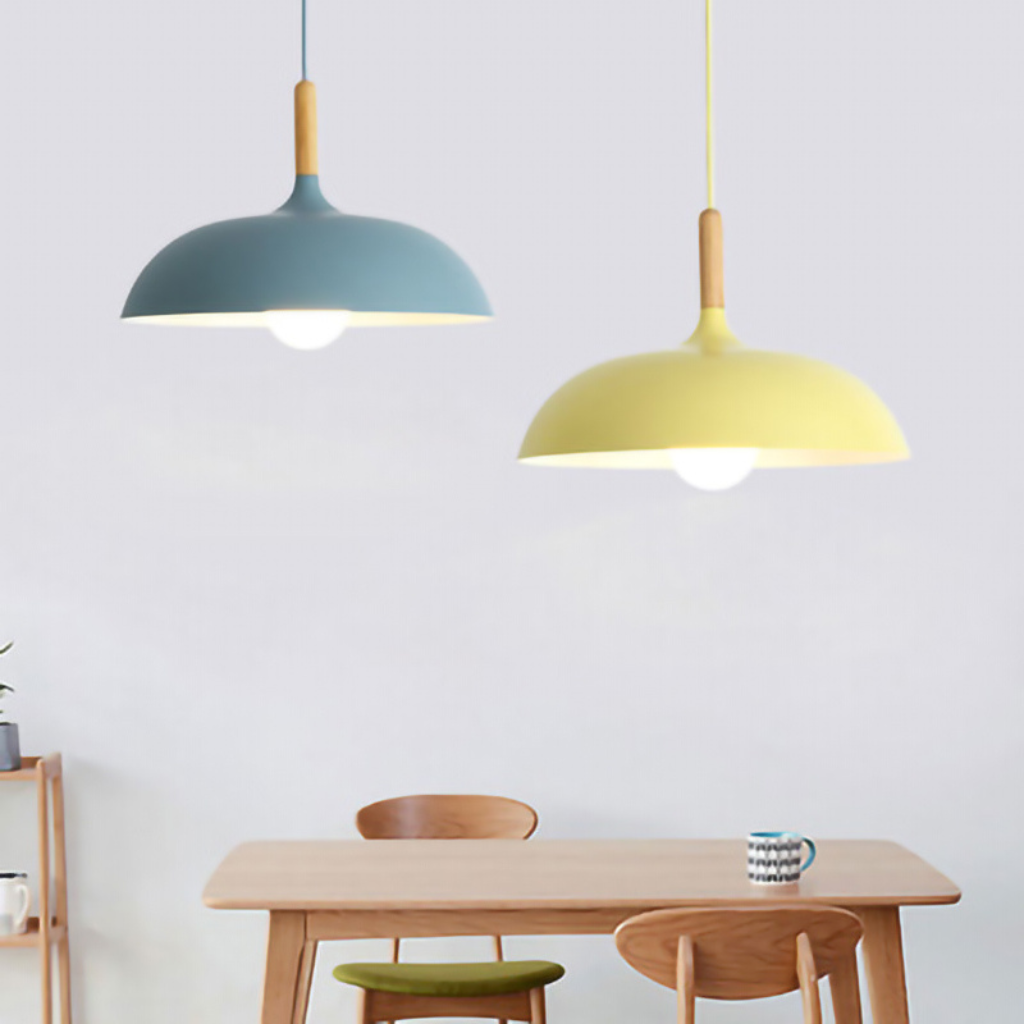 The Oakvelle Nordic Wood Pendant Light