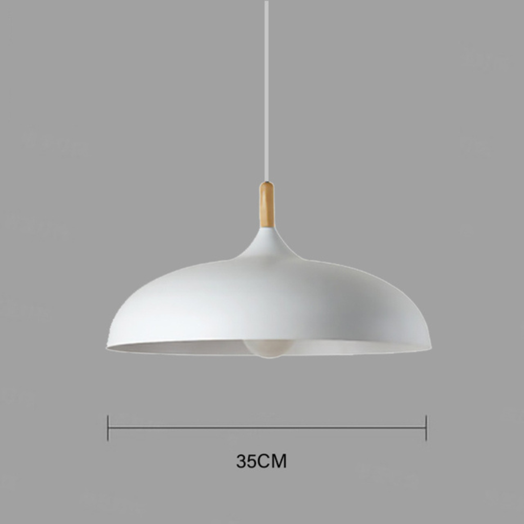 The Oakvelle Nordic Wood Pendant Light