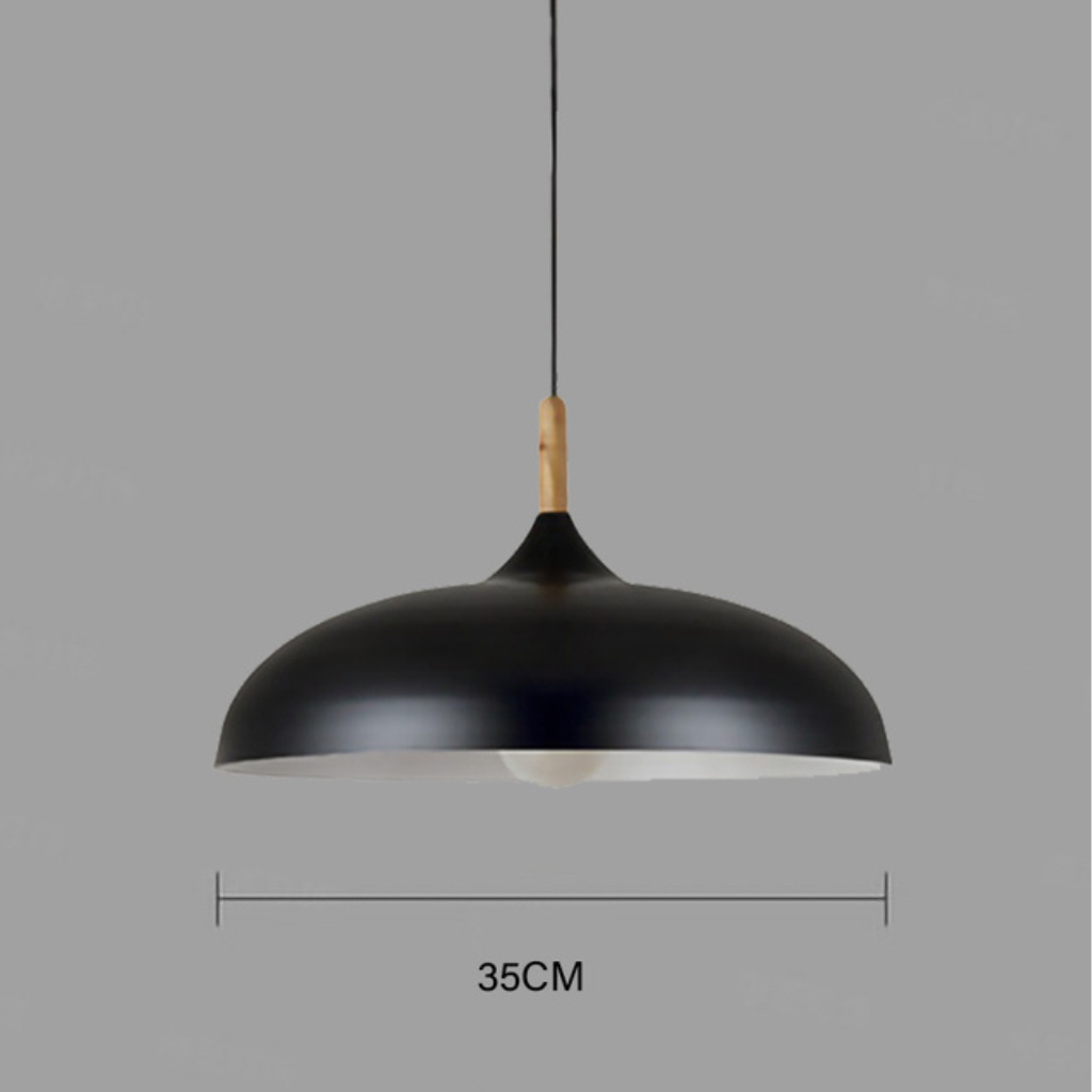 The Oakvelle Nordic Wood Pendant Light
