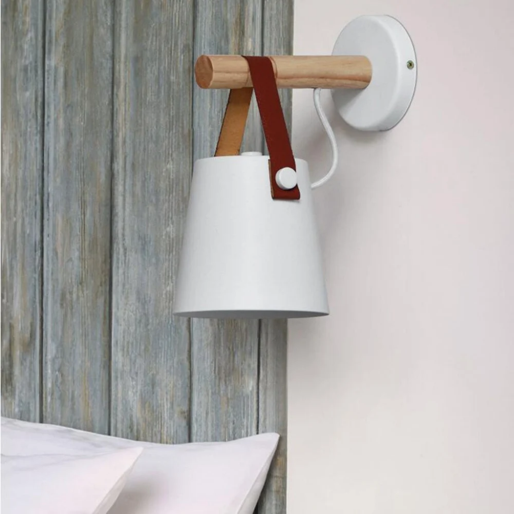 The Oakvera Minimalist Indoor Wood Wall Light