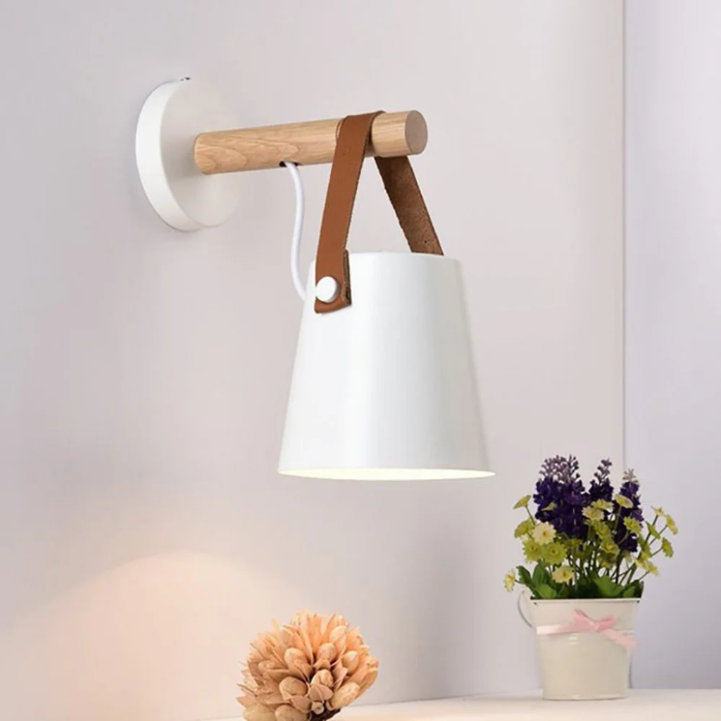 The Oakvera Minimalist Indoor Wood Wall Light