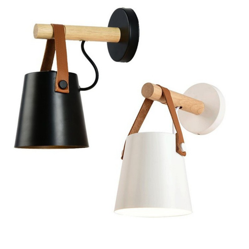 The Oakvera Minimalist Indoor Wood Wall Light