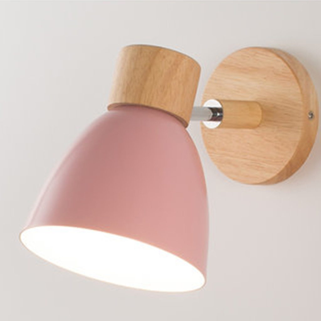 The Oakwyn Wooden Nordic Wall Light