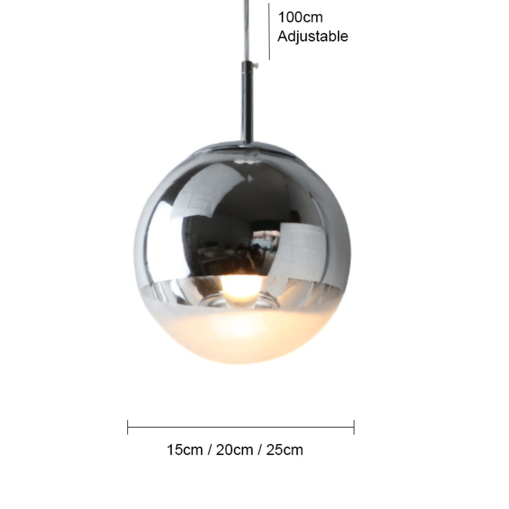 The Orbella Modern Nordic Ball Pendant Light