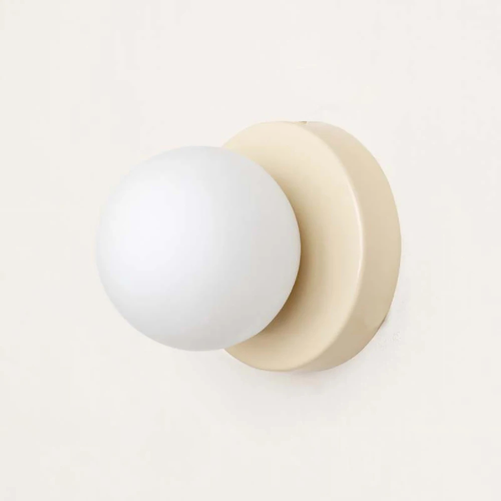 The Orbella Nordic Glass Minimalist Wall Lamp