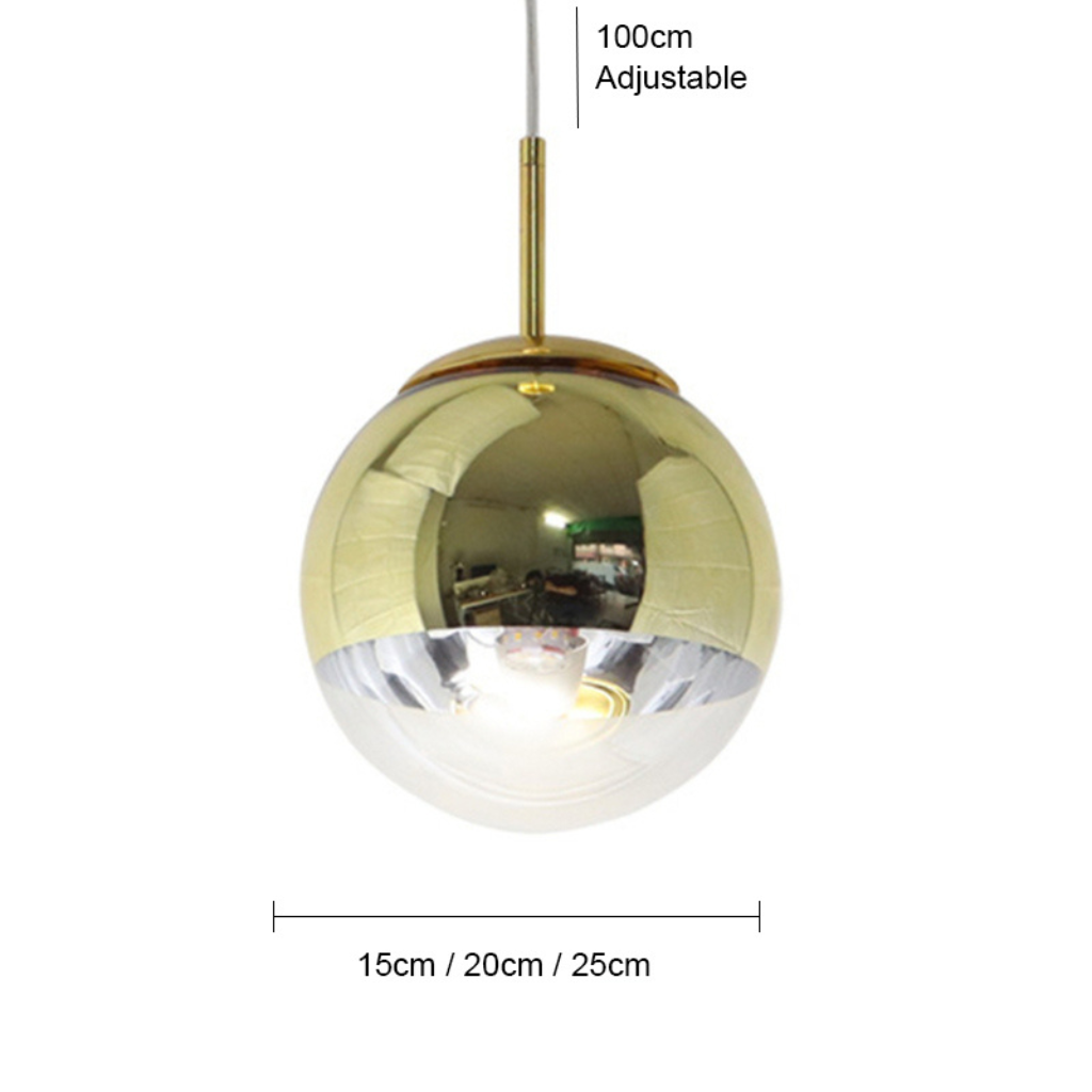 The Orbella Modern Nordic Ball Pendant Light