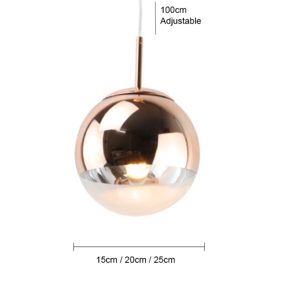 The Orbella Modern Nordic Ball Pendant Light
