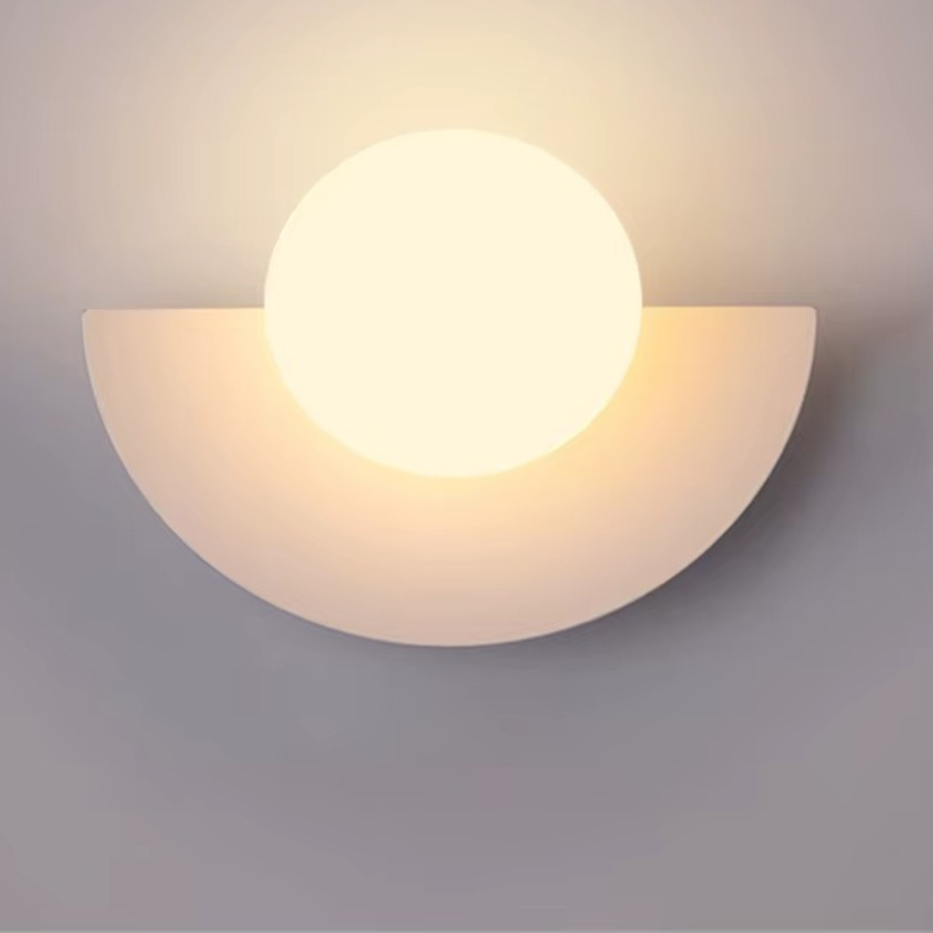 The Orbix Round Wall Sconce LED Light