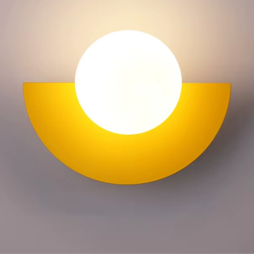 The Orbix Round Wall Sconce LED Light