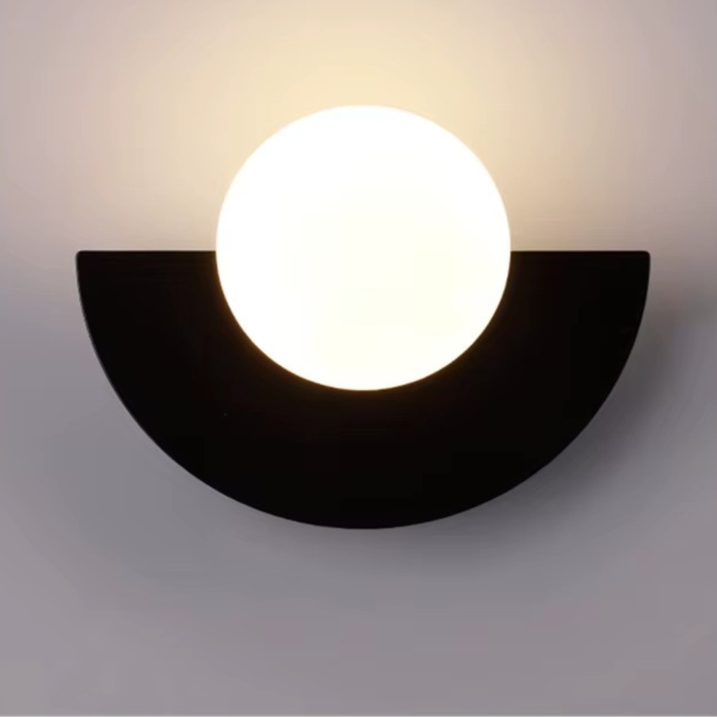 The Orbix Round Wall Sconce LED Light