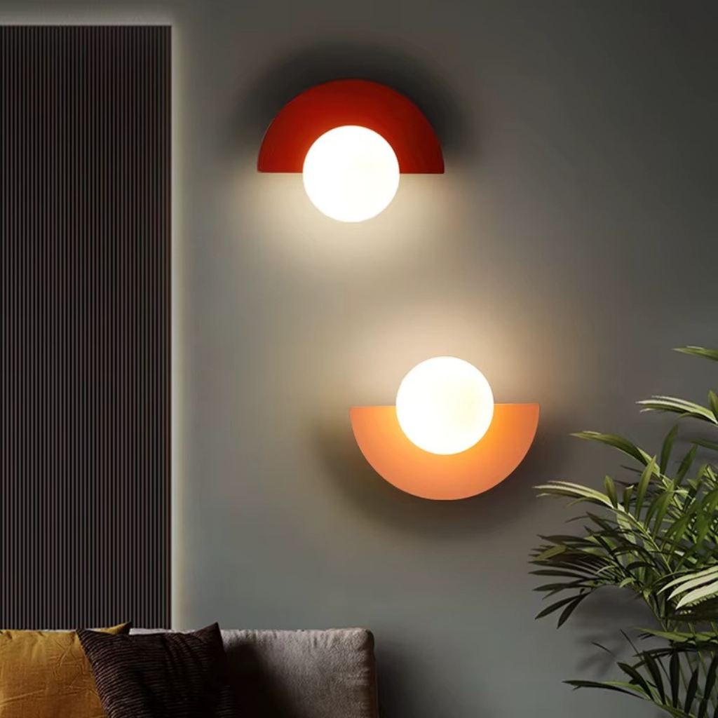 The Orbix Round Wall Sconce LED Light