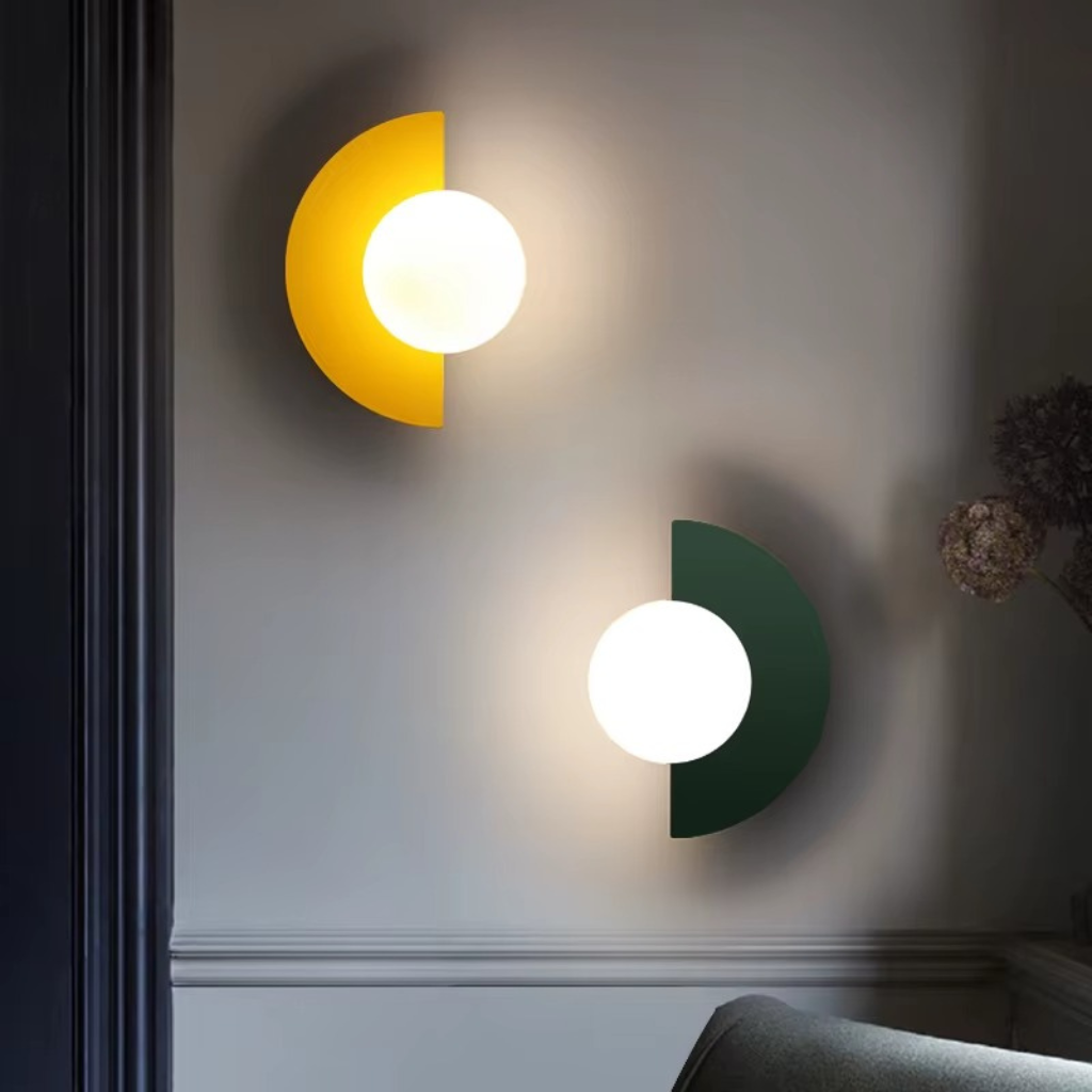 The Orbix Round Wall Sconce LED Light