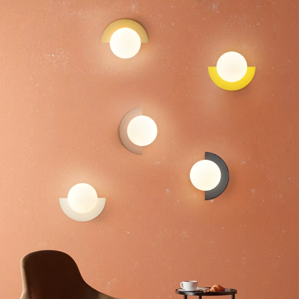 The Orbix Round Wall Sconce LED Light