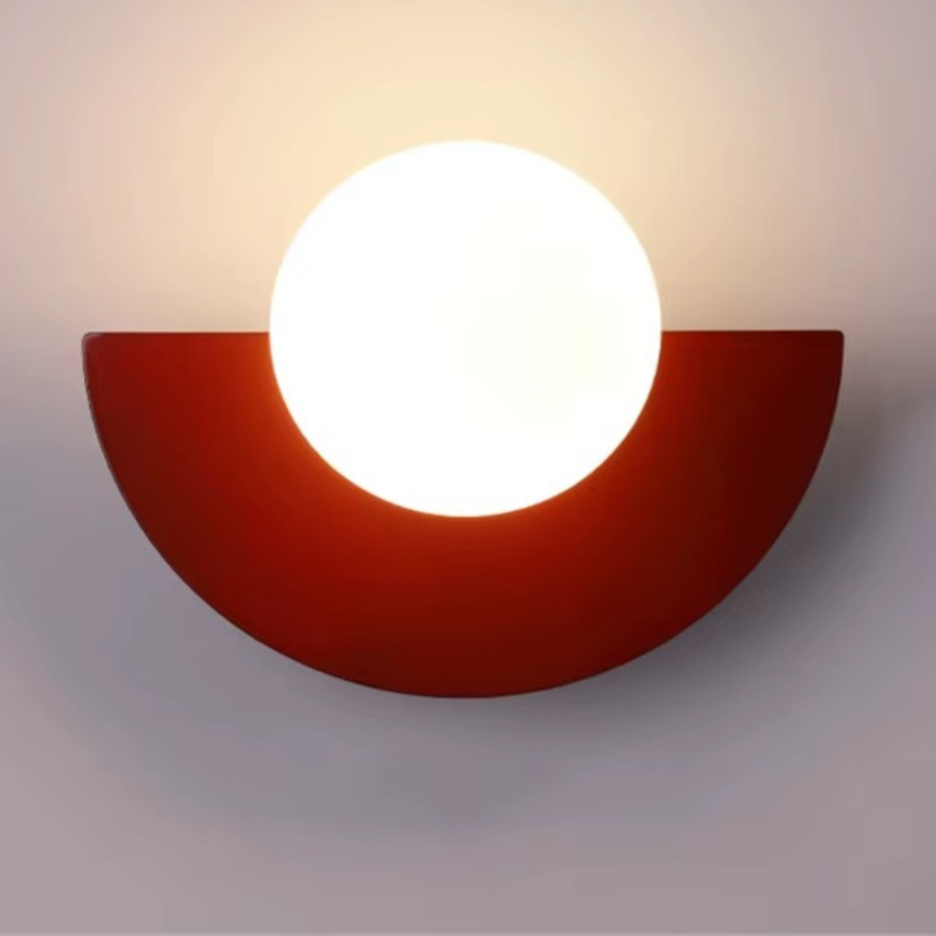 The Orbix Round Wall Sconce LED Light