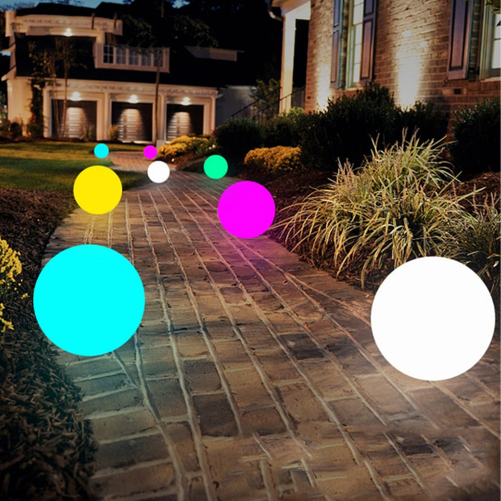The Orbixa RGB Waterproof Rechargeable LED Ball Light