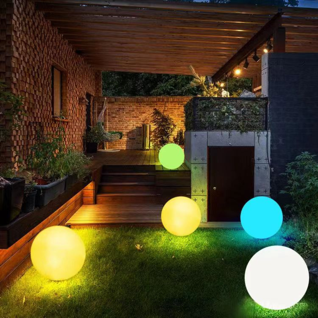 The Orbixa RGB Waterproof Rechargeable LED Ball Light