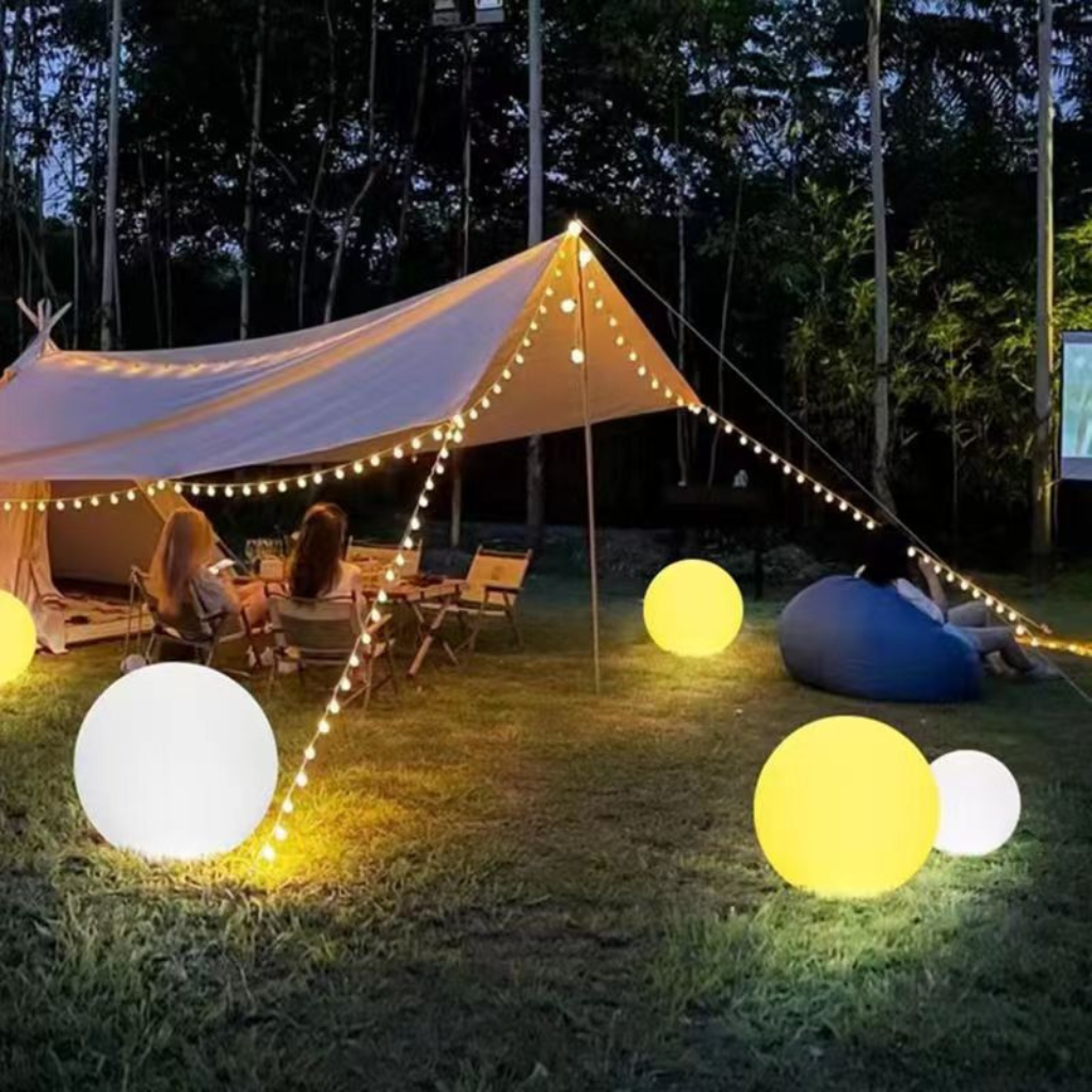 The Orbixa RGB Waterproof Rechargeable LED Ball Light