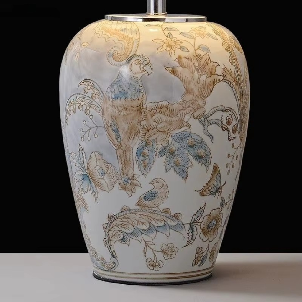 The Orientra Elegant Ceramic Table Lamp