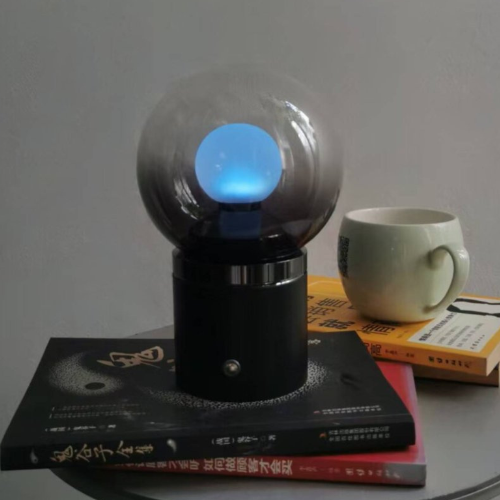 The Orlienne Minimalist Glass Globe Table Lamp