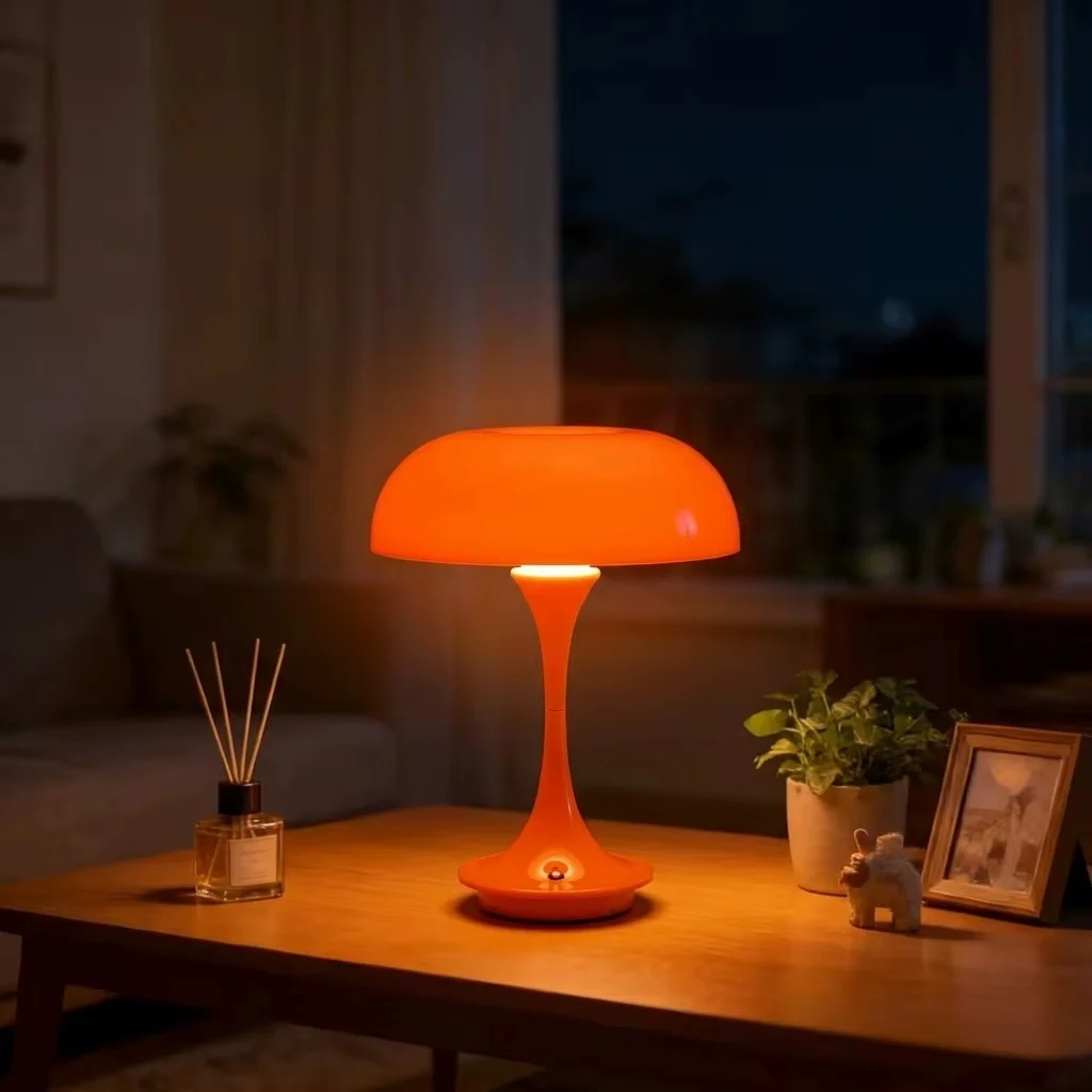 The Orlisse Mushroom LED Table Lamp