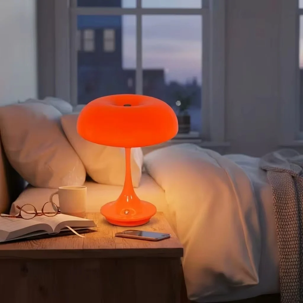 The Orlisse Mushroom LED Table Lamp